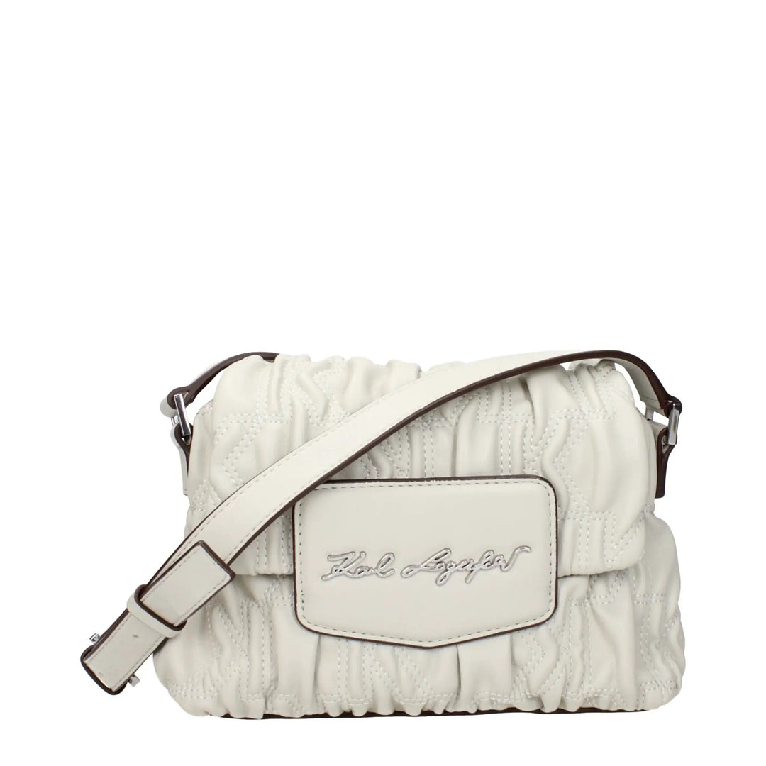 Karl Lagerfeld Sample Sale | Karl Lagerfeld Gray Polyester Crossbody Bag - | Designer outlet
