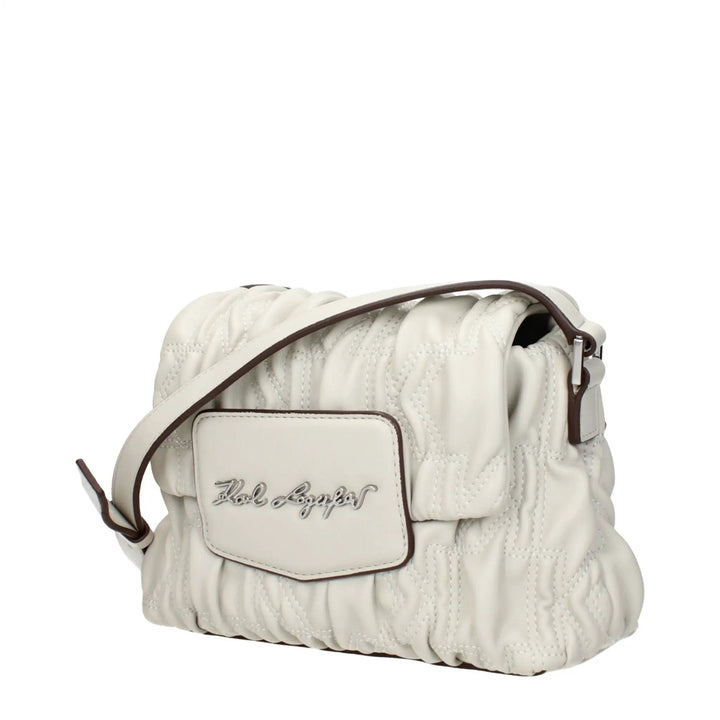 Karl Lagerfeld Sample Sale | Karl Lagerfeld Gray Polyester Crossbody Bag - | Designer outlet