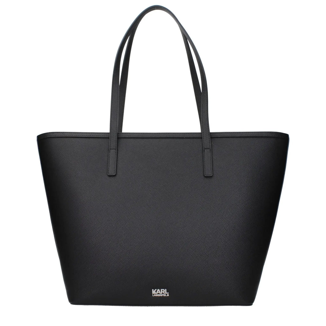 Karl Lagerfeld Sample Sale | Karl Lagerfeld Black Polyethylene Shoulder Bag - | Designer outlet