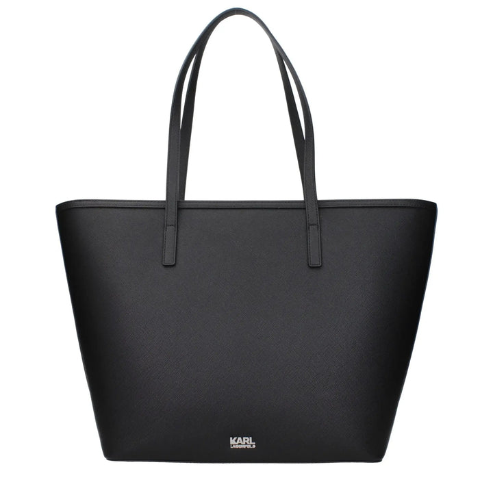Karl Lagerfeld Sample Sale | Karl Lagerfeld Black Polyethylene Shoulder Bag - | Designer outlet