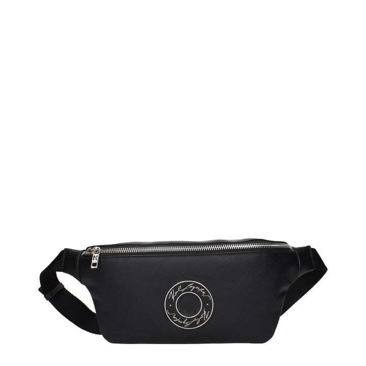 Karl Lagerfeld Sample Sale | Karl Lagerfeld Black Leather Backpack - | Designer outlet