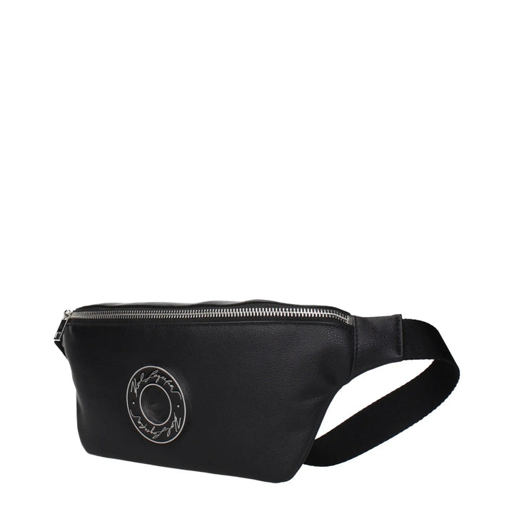 Karl Lagerfeld Sample Sale | Karl Lagerfeld Black Leather Backpack - | Designer outlet