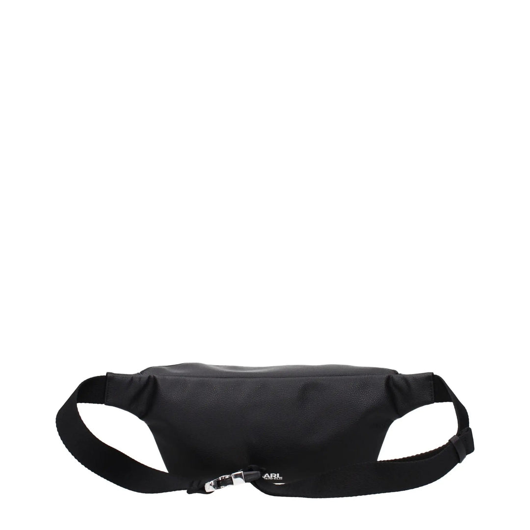 Karl Lagerfeld Sample Sale | Karl Lagerfeld Black Leather Backpack - | Designer outlet