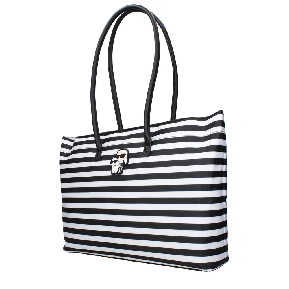 Karl Lagerfeld Sample Sale | Karl Lagerfeld Black Fabric Shoulder Bag - | Designer outlet