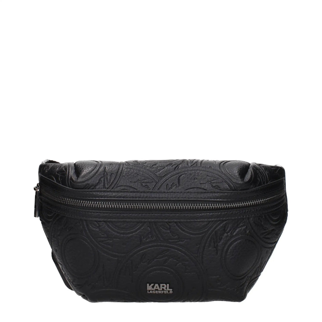 Karl Lagerfeld Sample Sale | Karl Lagerfeld Black Polyethylene Backpack - | Designer outlet