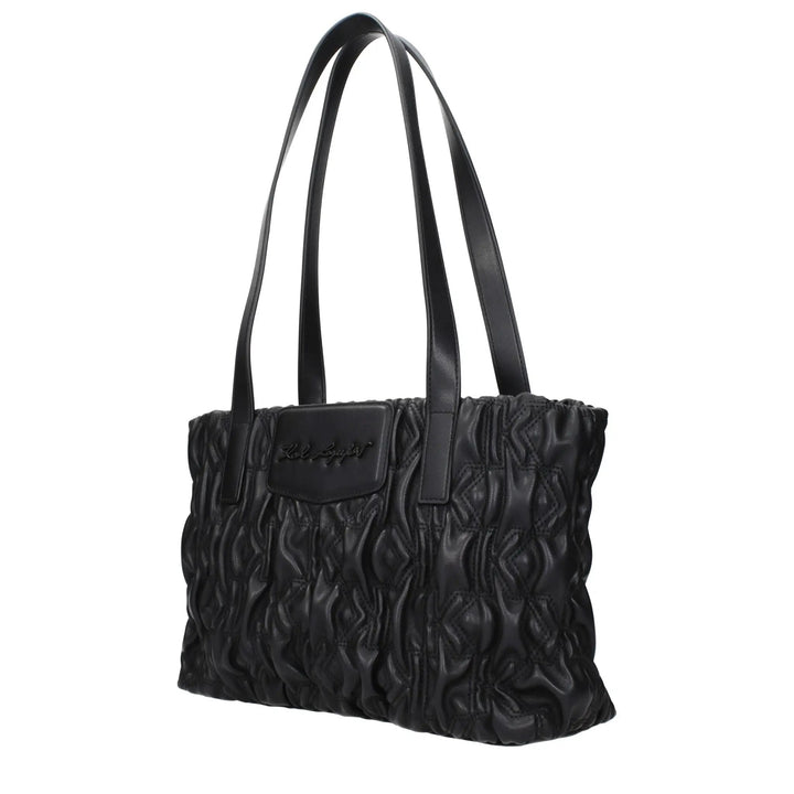 Karl Lagerfeld Sample Sale | Karl Lagerfeld Black Polyester Shoulder Bag - | Designer outlet