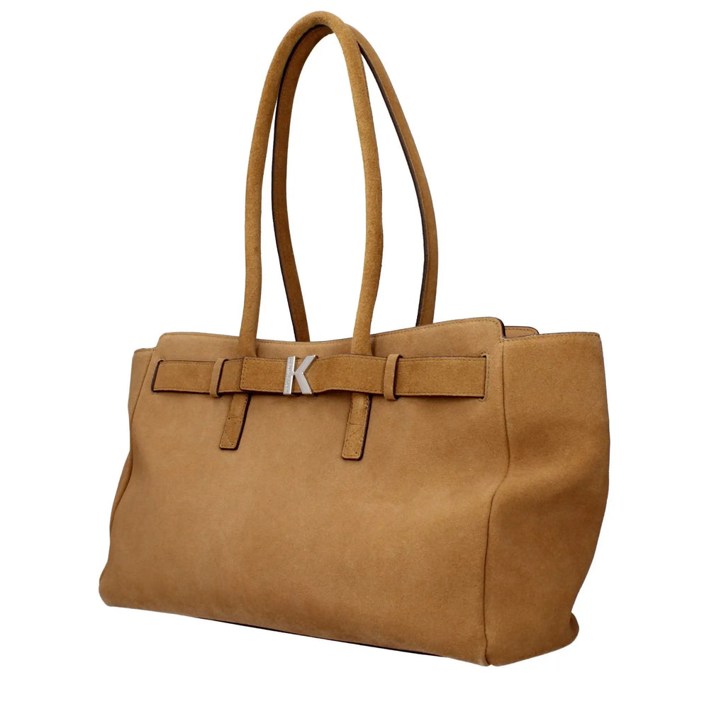 Karl Lagerfeld Sample Sale | Karl Lagerfeld Brown Leather Shoulder Bag - | Designer outlet