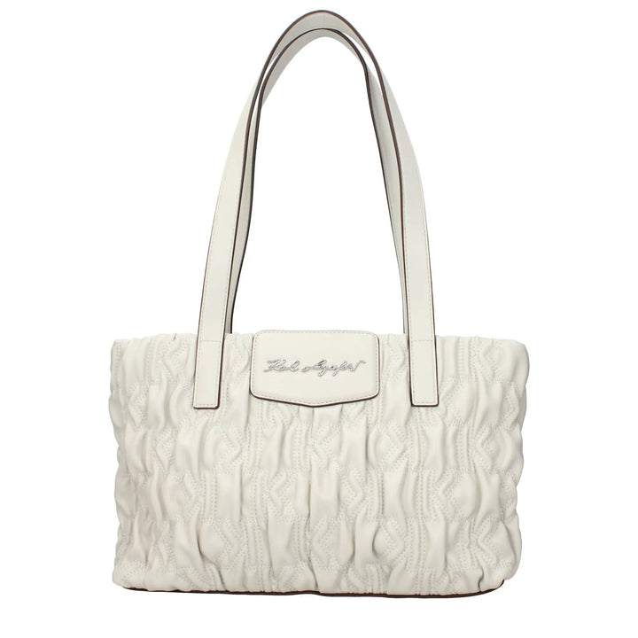 Karl Lagerfeld Sample Sale | Karl Lagerfeld Gray Polyester Shoulder Bag - | Designer outlet
