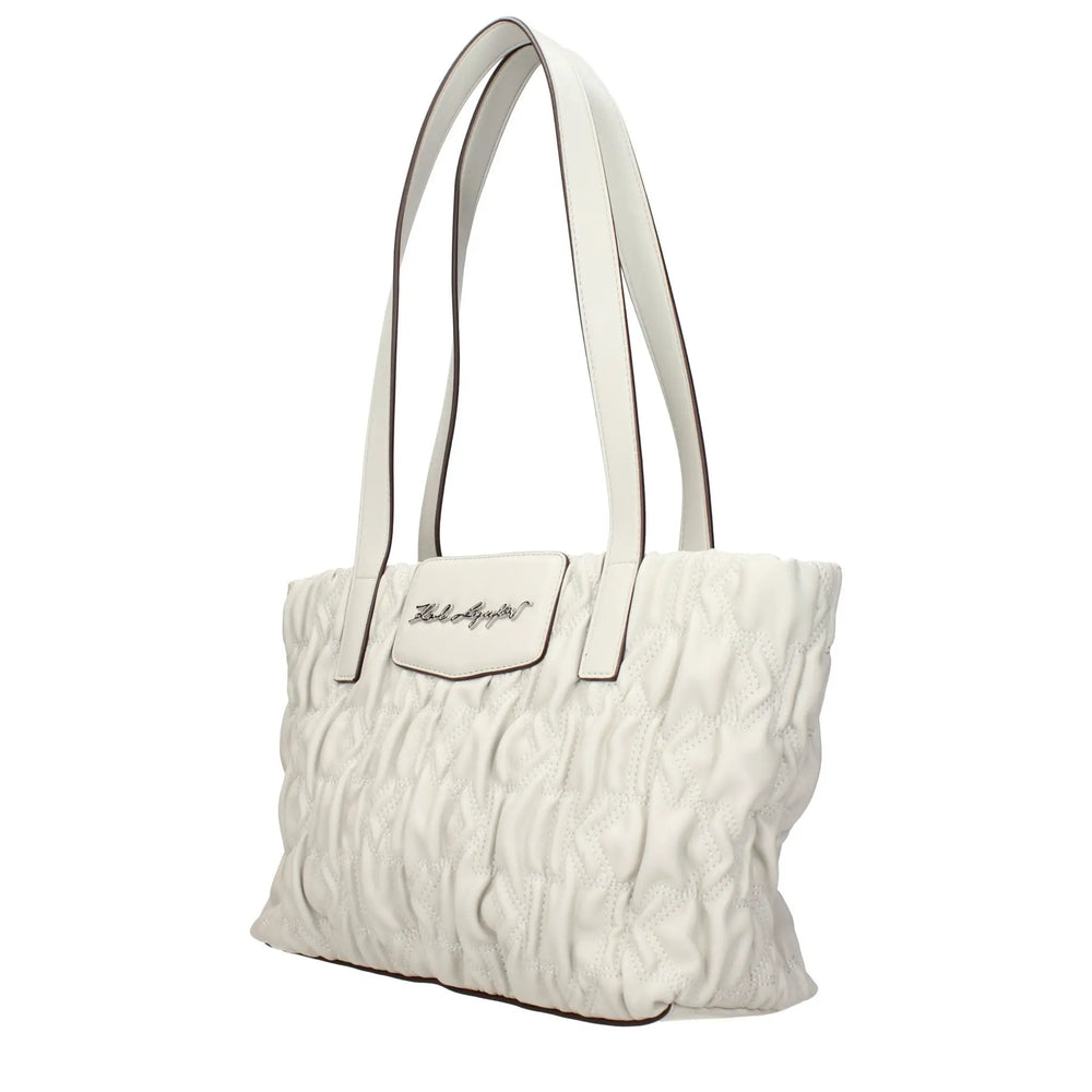 Karl Lagerfeld Sample Sale | Karl Lagerfeld Gray Polyester Shoulder Bag - | Designer outlet