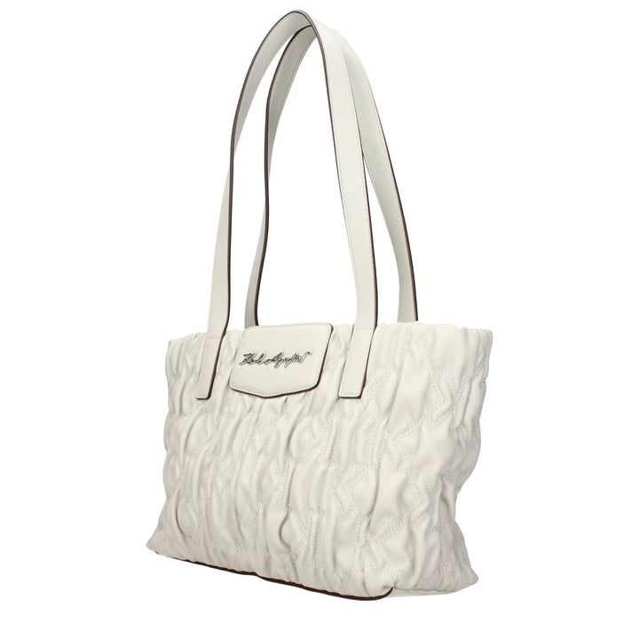 Karl Lagerfeld Sample Sale | Karl Lagerfeld Gray Polyester Shoulder Bag - | Designer outlet