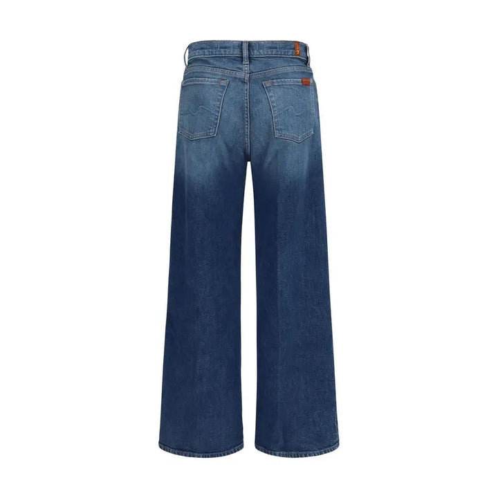 7FOR Sample Sale | 7FOR Blue Cotton Jeans Denim - | Designer outlet