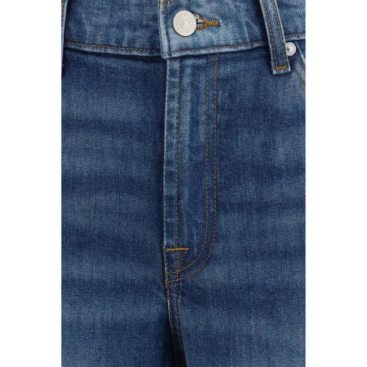 7FOR Sample Sale | 7FOR Blue Cotton Jeans Denim - | Designer outlet