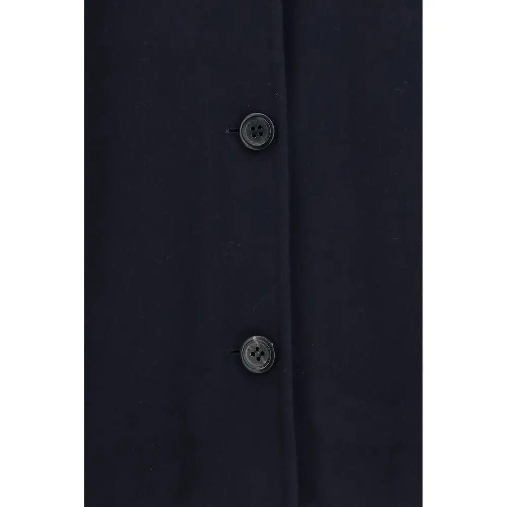 Marni Sample Sale | Marni Blue Wool Oves Aries Jacket - | Designer outlet