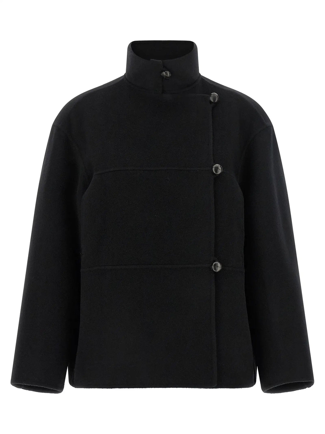 Rohe Sample Sale | Rohe Black Wool Coat - | Designer outlet