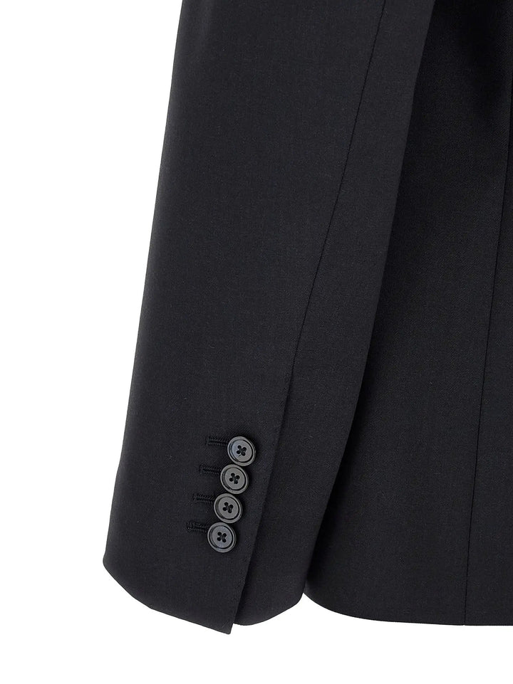 Dolce &amp; Gabbana Sample Sale | Dolce &amp; Gabbana Blue Virgin Wool Two-Piece Suit - | Designer outlet