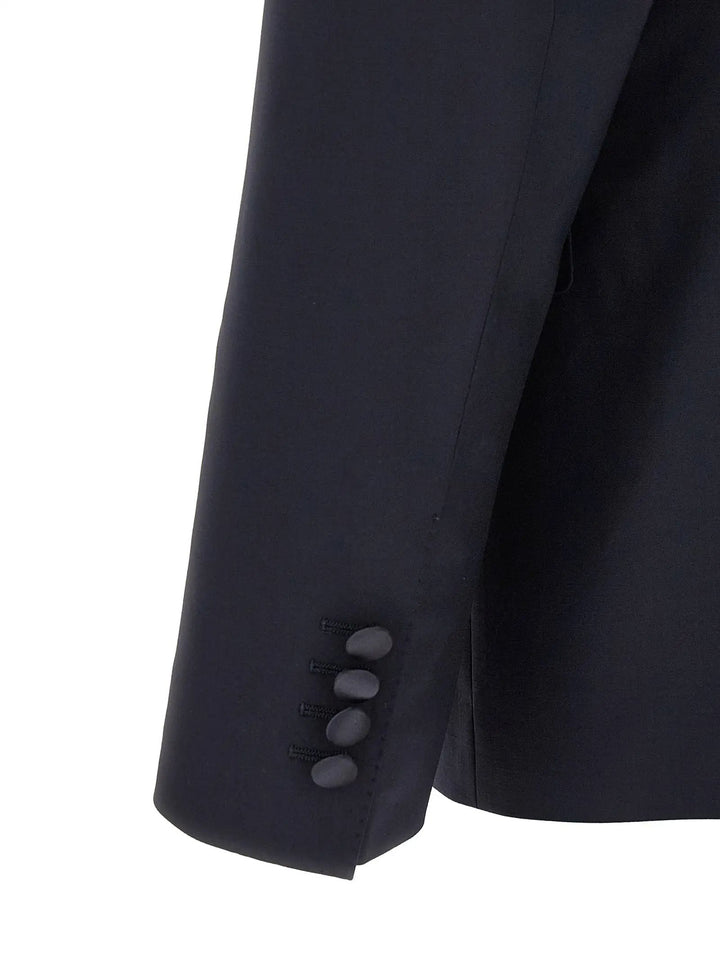 Dolce &amp; Gabbana Sample Sale | Dolce &amp; Gabbana Blue Virgin Wool Two-Piece Suit - | Designer outlet