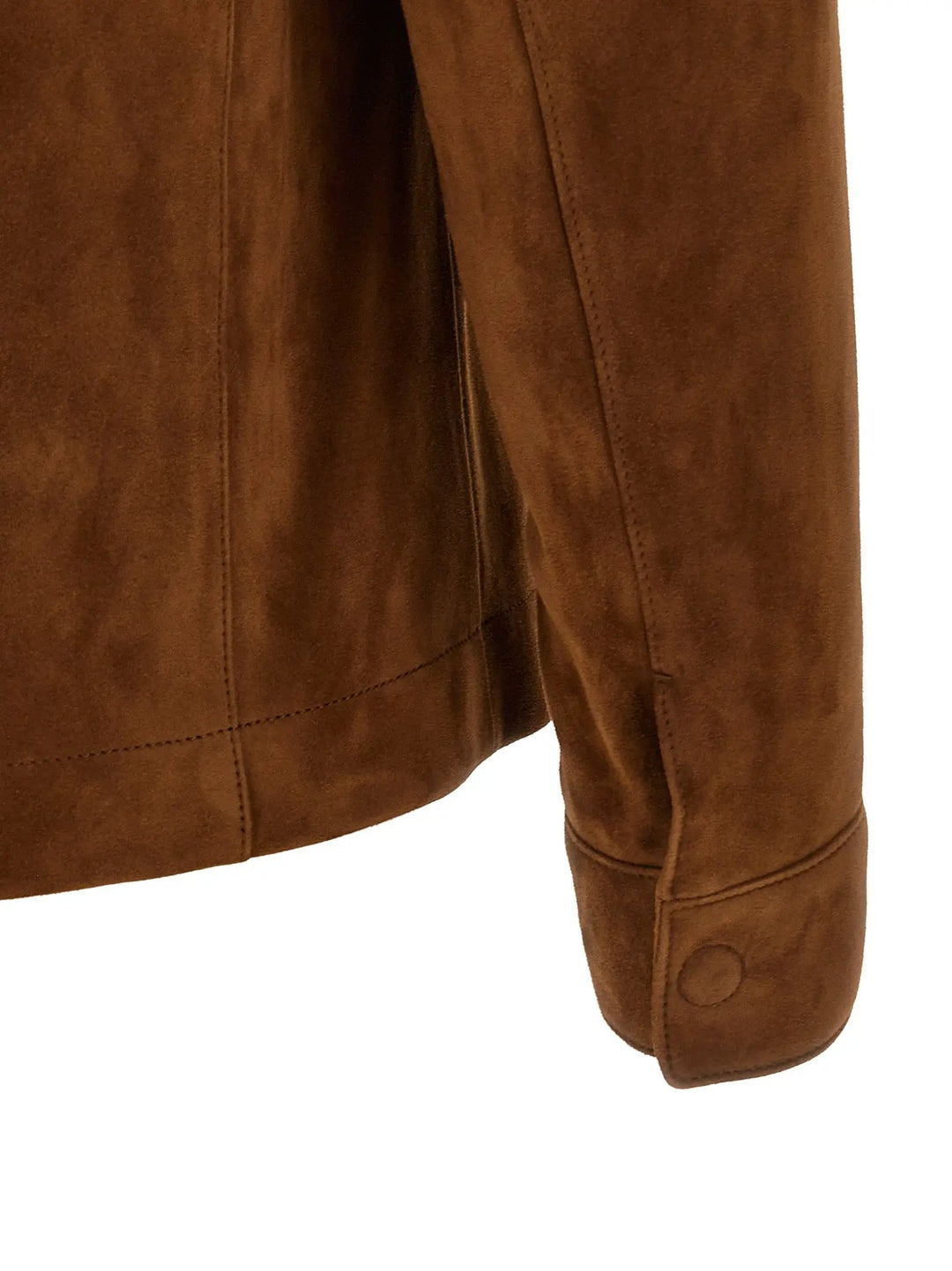 Tom Ford Sample Sale | Tom Ford Brown Lamb Leather Leather Jacket - | Designer outlet