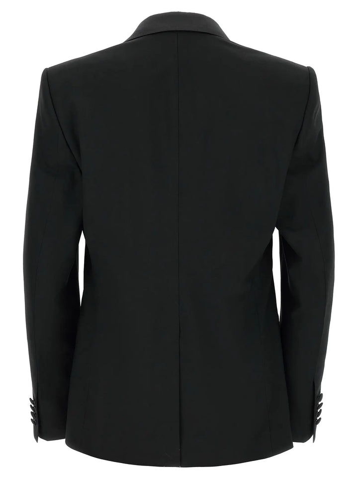 Dolce &amp; Gabbana Sample Sale | Dolce &amp; Gabbana Black Virgin Wool Two-Piece Suit - | Designer outlet