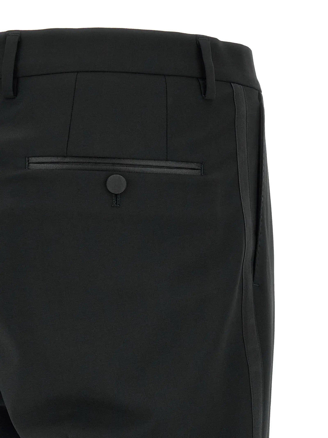 Dolce &amp; Gabbana Sample Sale | Dolce &amp; Gabbana Black Virgin Wool Two-Piece Suit - | Designer outlet