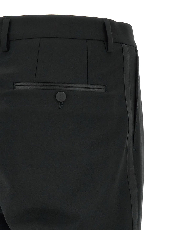 Dolce &amp; Gabbana Sample Sale | Dolce &amp; Gabbana Black Virgin Wool Two-Piece Suit - | Designer outlet