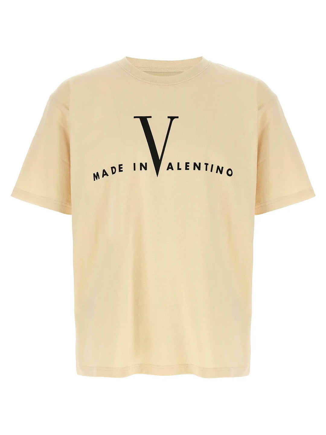 Valentino Garavani Sample Sale | Valentino Garavani Beige Cotton T-Shirt - | Designer outlet