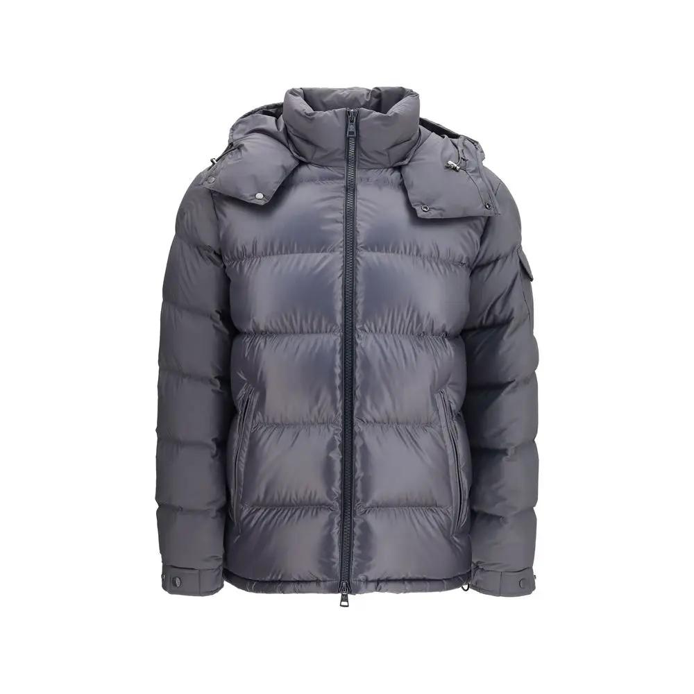 Moncler Sample Sale | Moncler Gray Goose Down Full-Length Jacket - | Designer outlet
