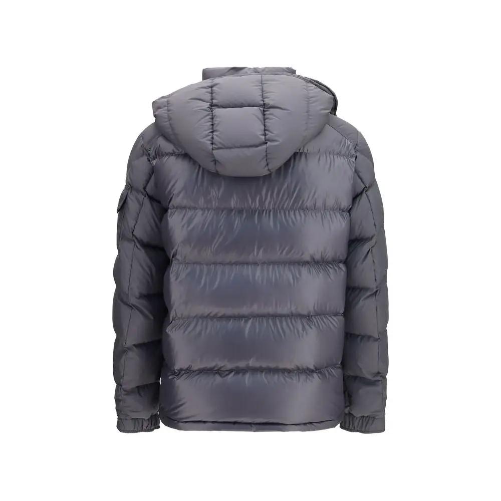 Moncler Sample Sale | Moncler Gray Goose Down Full-Length Jacket - | Designer outlet