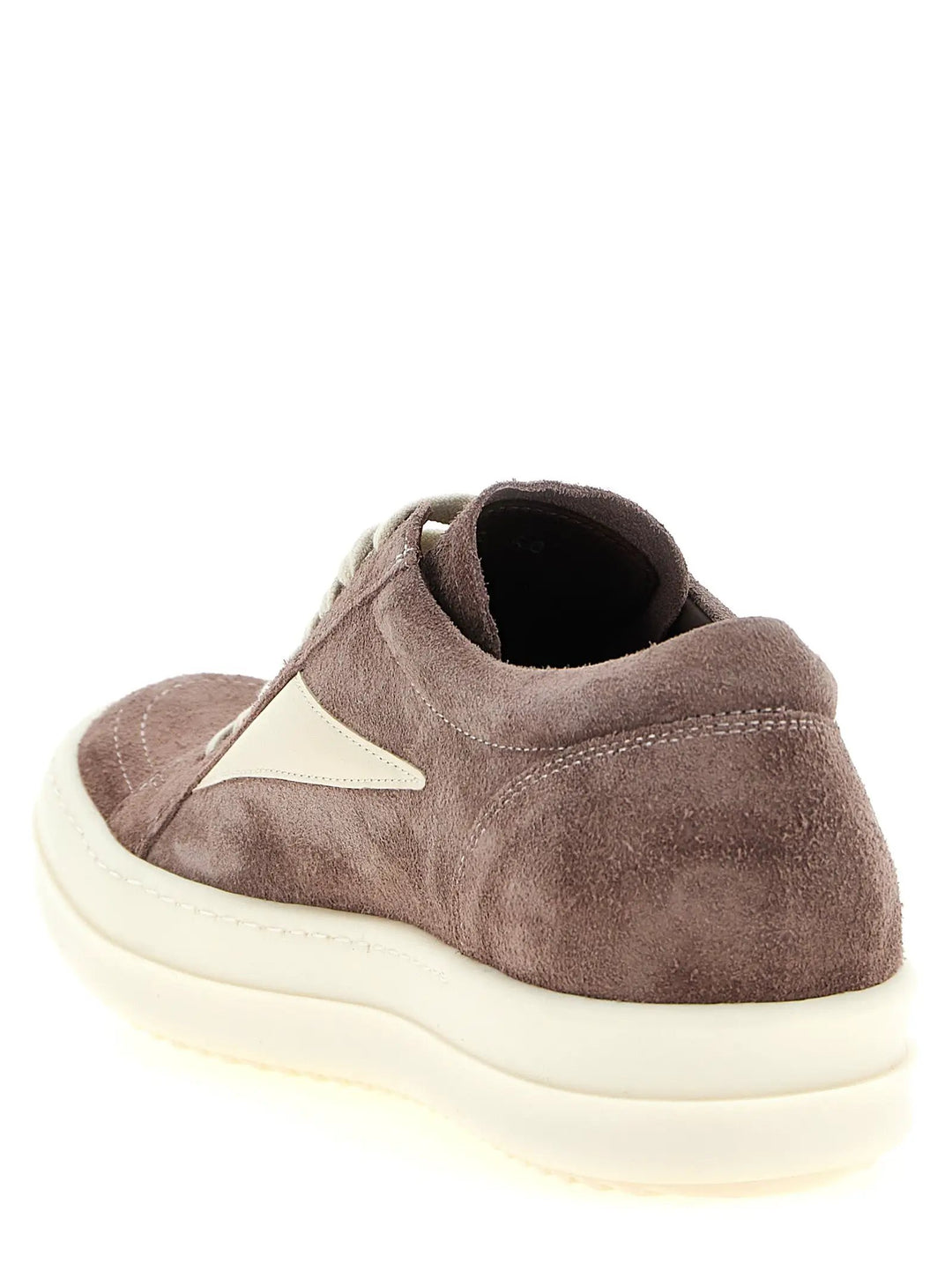 Rick Owens Sample Sale | Rick Owens Purple Calfskin Low Top Sneakers - | Designer outlet