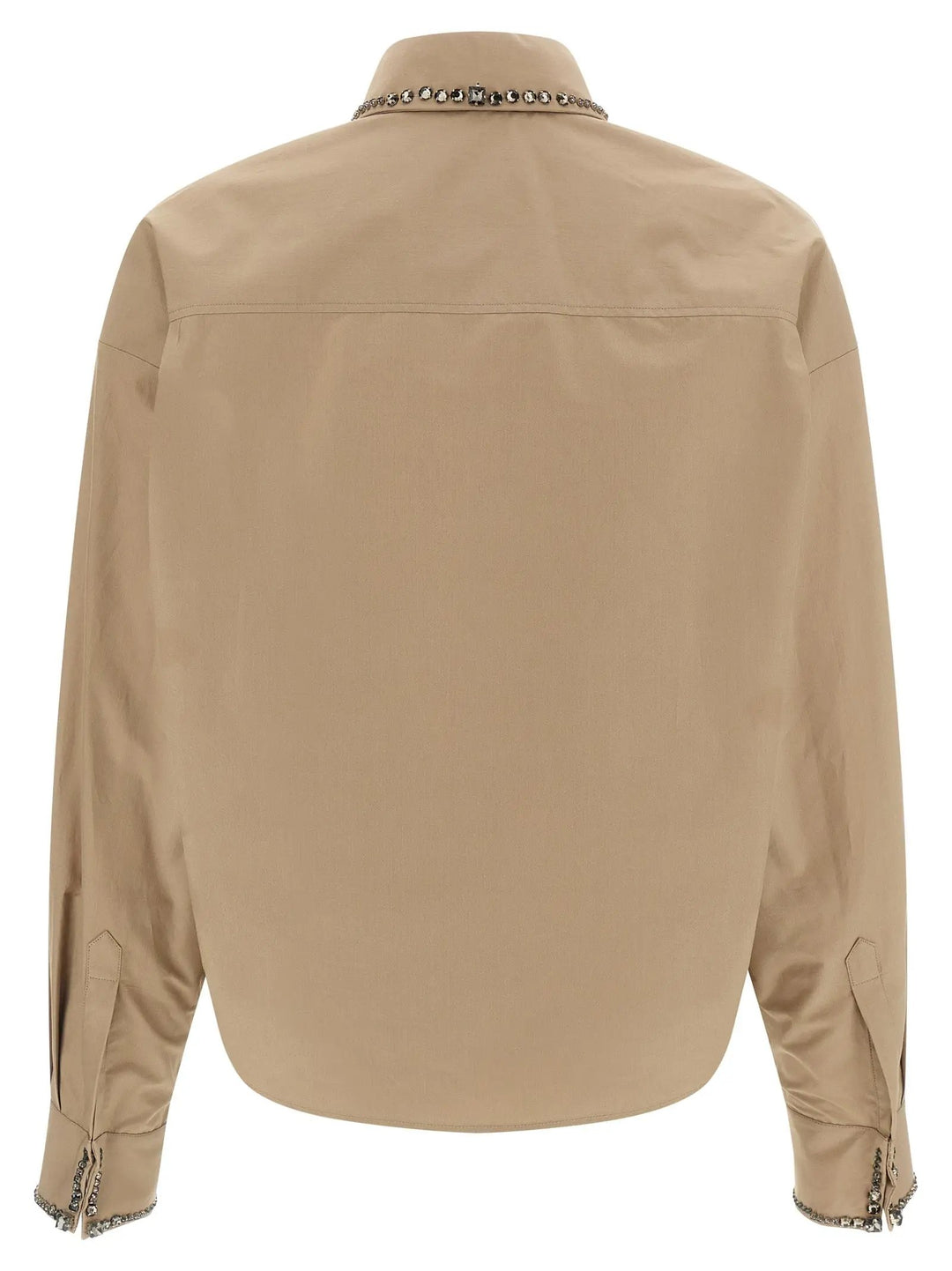 Fabiana Filippi Sample Sale | Fabiana Filippi Beige Cotton Blouse - | Designer outlet