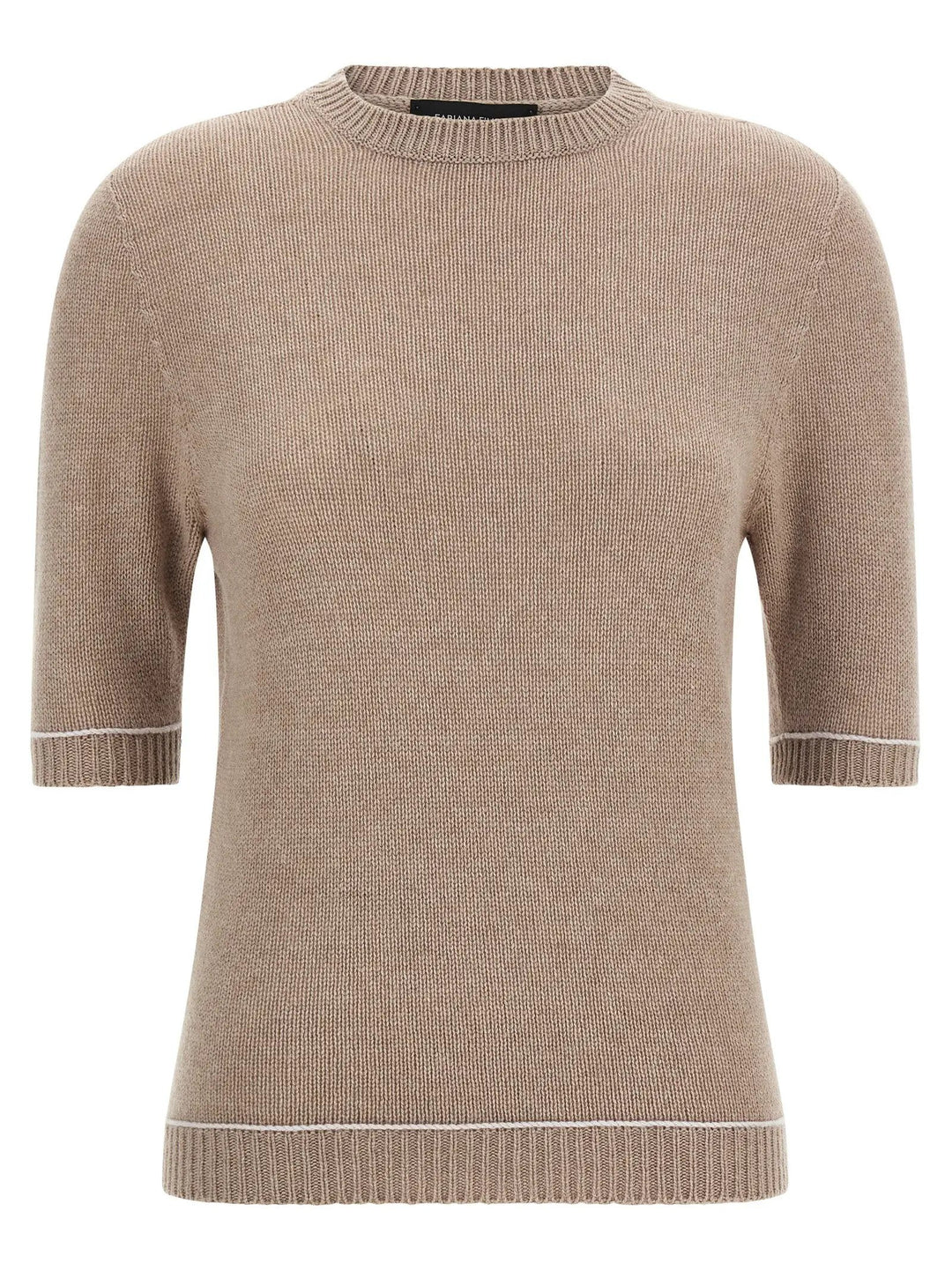 Fabiana Filippi Sample Sale | Fabiana Filippi Beige Virgin Wool Cardigan - | Designer outlet