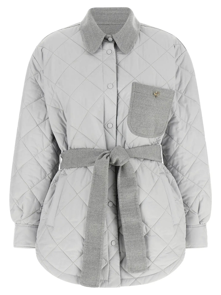 Fabiana Filippi Sample Sale | Fabiana Filippi Gray Polyester Shell Jacket - | Designer outlet