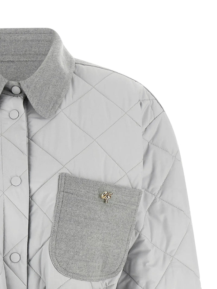 Fabiana Filippi Sample Sale | Fabiana Filippi Gray Polyester Shell Jacket - | Designer outlet