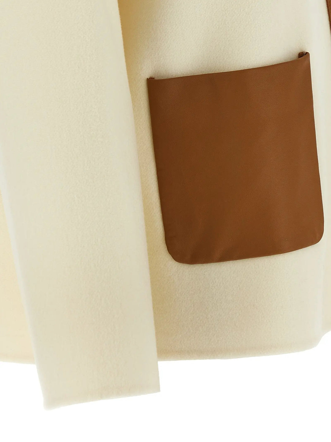 Max Mara Sample Sale | Max Mara White Virgin Wool Coat - | Designer outlet