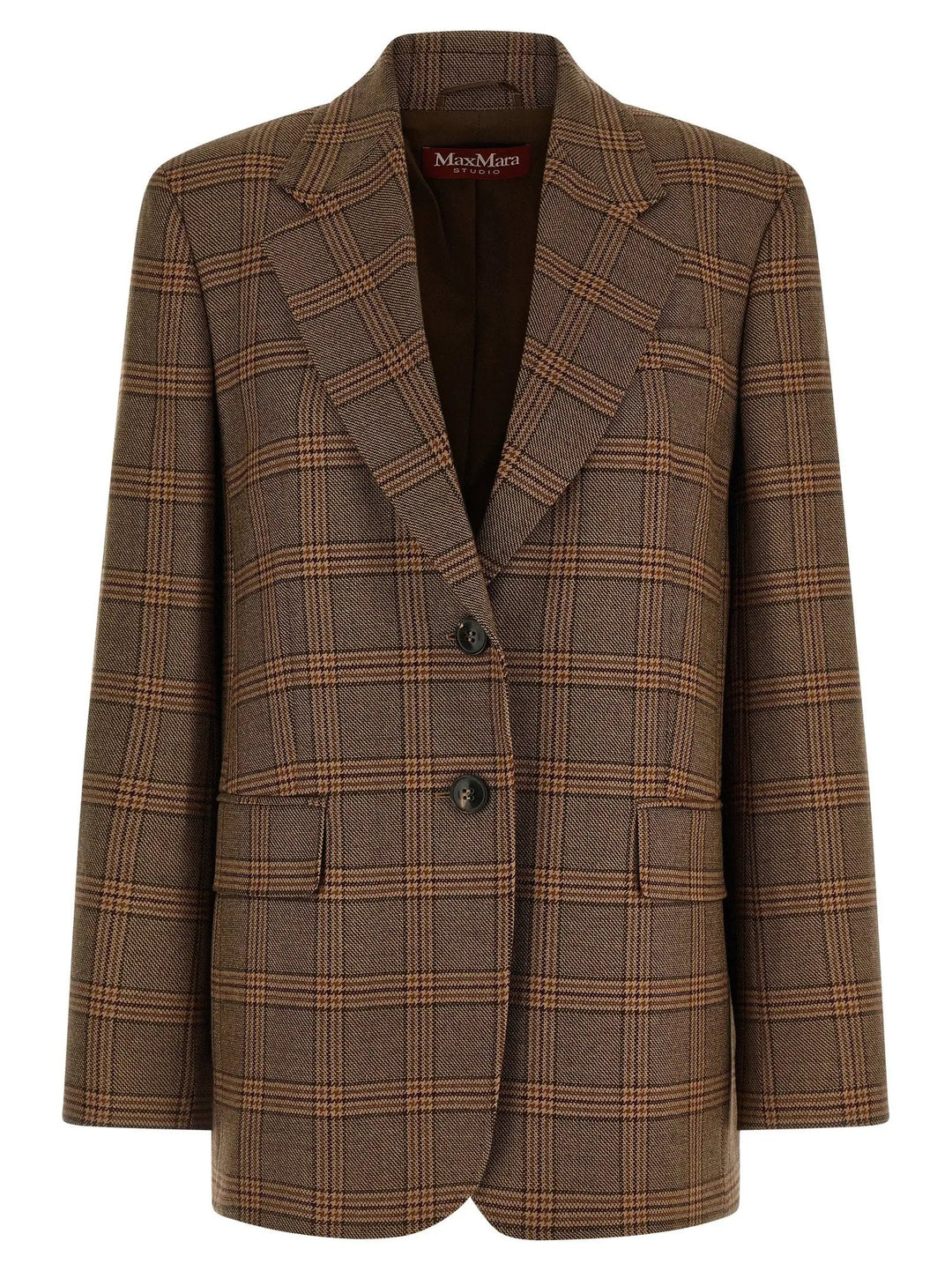 Max Mara Sample Sale | Max Mara Brown Wool Blazer - | Designer outlet