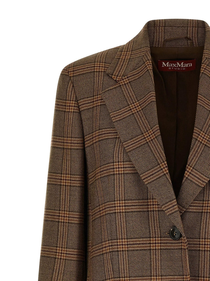 Max Mara Sample Sale | Max Mara Brown Wool Blazer - | Designer outlet
