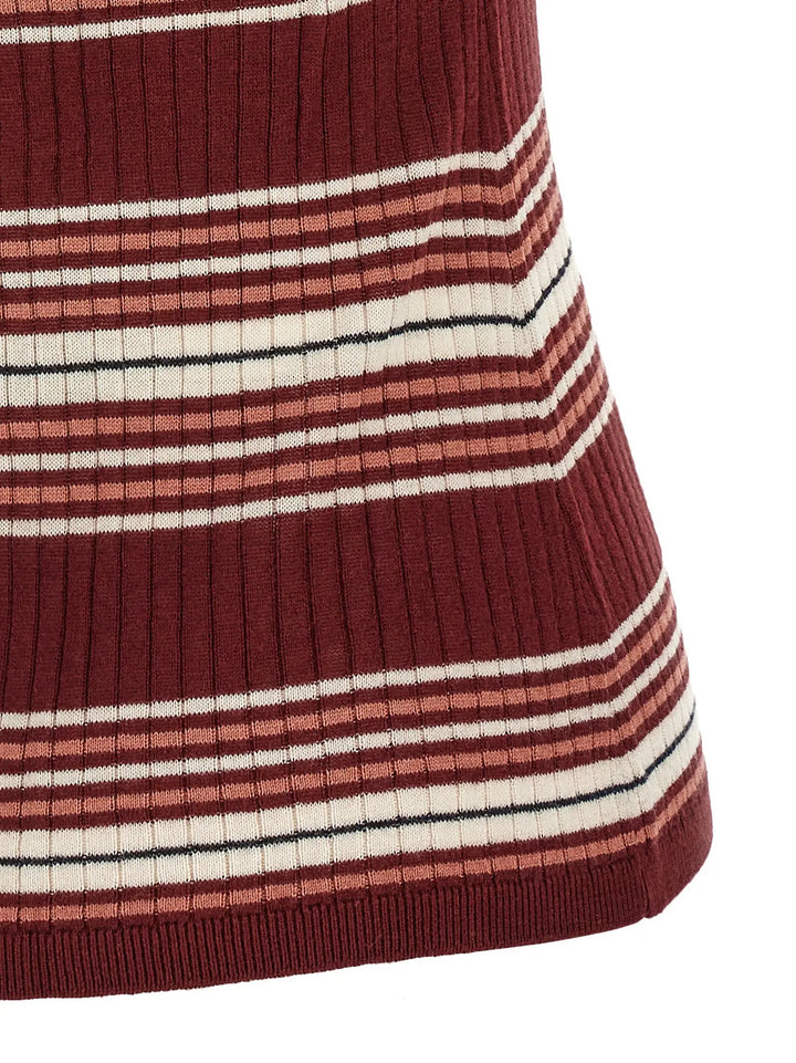 Max Mara Sample Sale | Max Mara Bordeaux Silk Polo Shirt - | Designer outlet