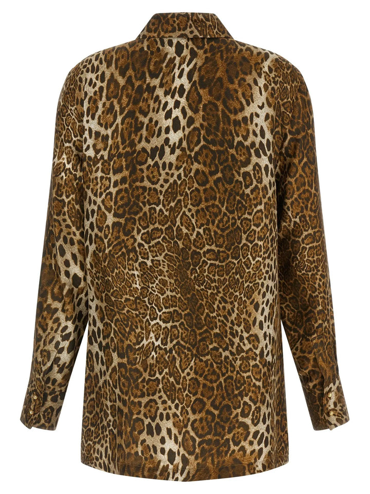 Max Mara Sample Sale | Max Mara Brown Silk Blouse - | Designer outlet