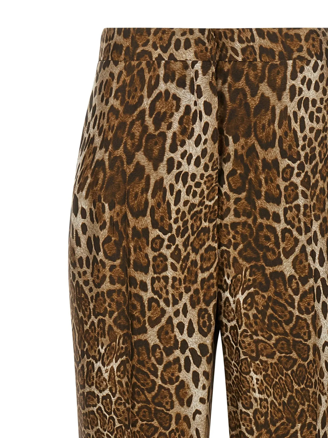 Max Mara Sample Sale | Max Mara Brown Silk Casual Pants - | Designer outlet