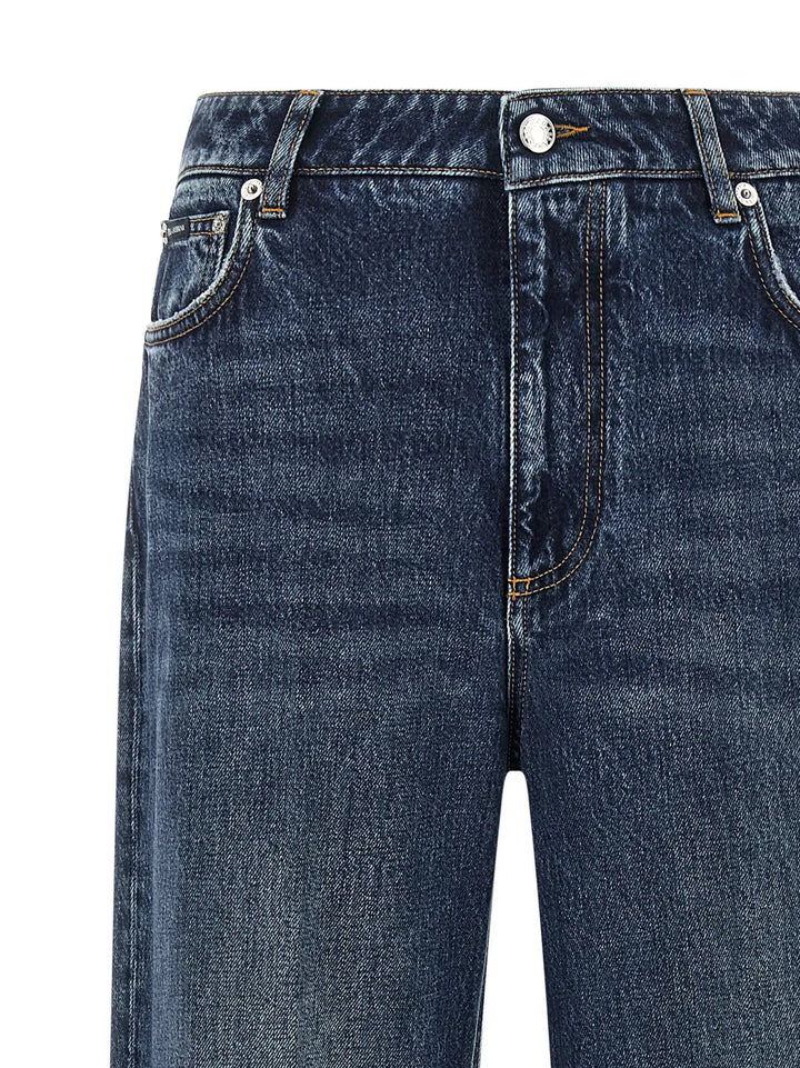 Dolce &amp; Gabbana Sample Sale | Dolce &amp; Gabbana Blue Cotton Jeans Denim - | Designer outlet