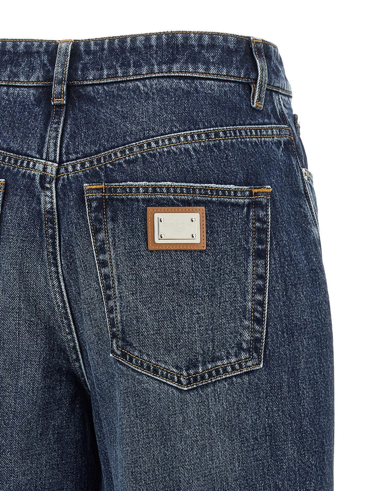 Dolce &amp; Gabbana Sample Sale | Dolce &amp; Gabbana Blue Cotton Jeans Denim - | Designer outlet