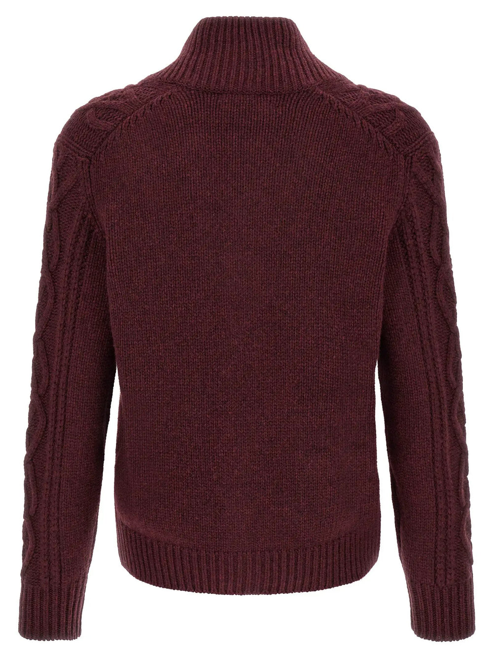 Brunello Cucinelli Sample Sale | Brunello Cucinelli Bordeaux Cashmere Cardigan - | Designer outlet