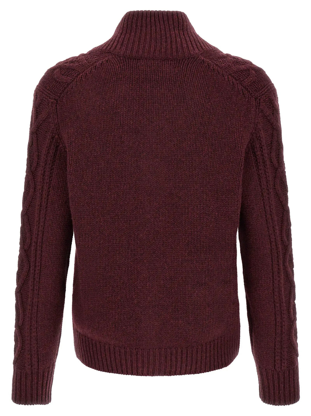 Brunello Cucinelli Sample Sale | Brunello Cucinelli Bordeaux Cashmere Cardigan - | Designer outlet