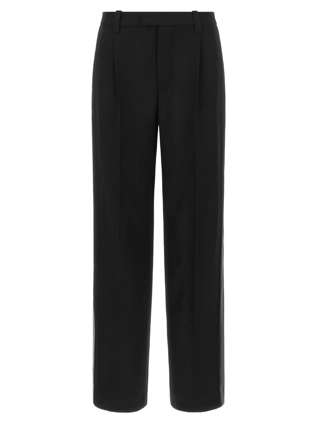 Brunello Cucinelli Sample Sale | Brunello Cucinelli Black Virgin Wool Casual Pants - | Designer outlet
