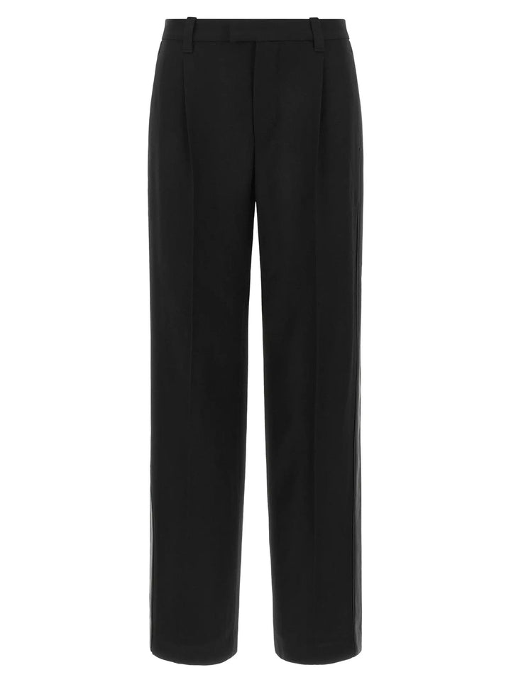 Brunello Cucinelli Sample Sale | Brunello Cucinelli Black Virgin Wool Casual Pants - | Designer outlet