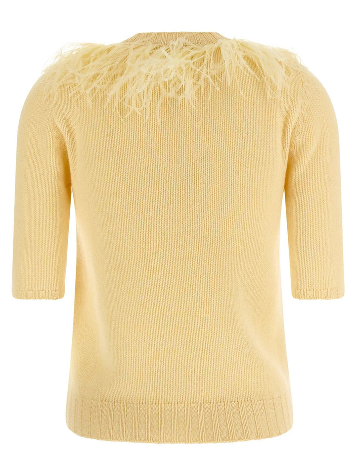 Fabiana Filippi Sample Sale | Fabiana Filippi Bicolor Virgin Wool Cardigan - | Designer outlet