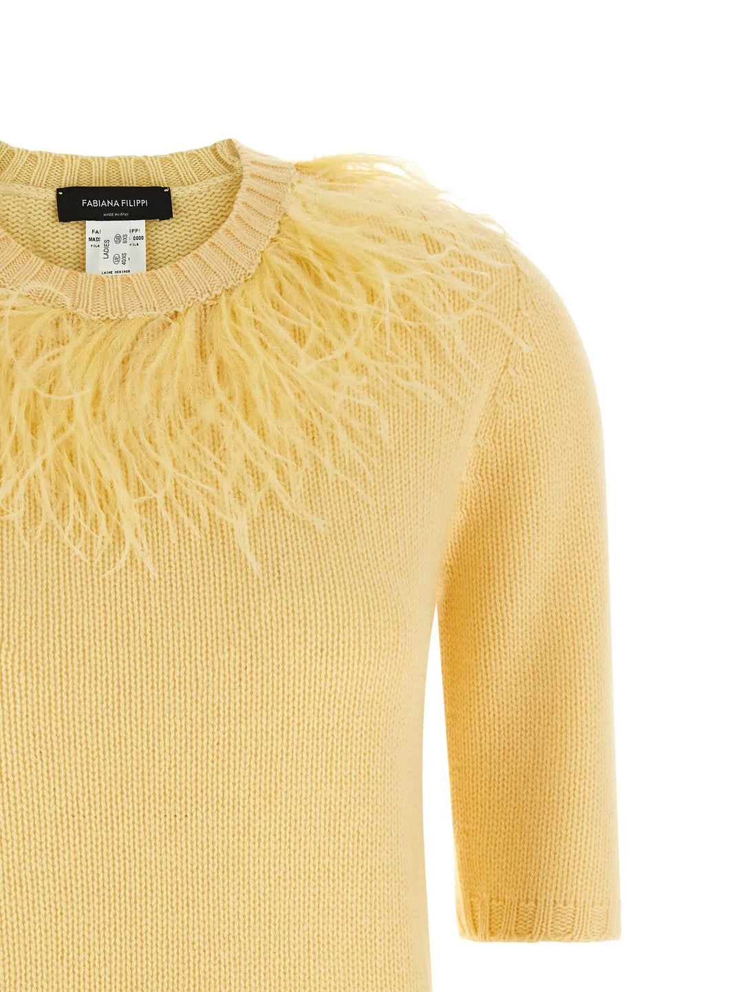Fabiana Filippi Sample Sale | Fabiana Filippi Bicolor Virgin Wool Cardigan - | Designer outlet