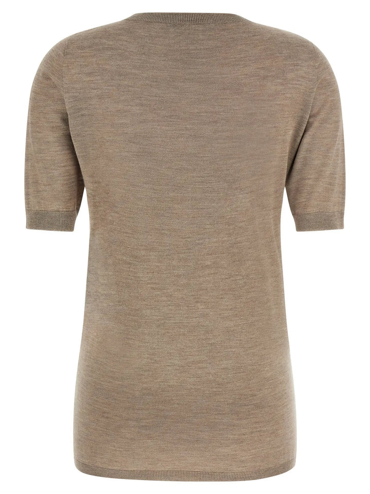 Fabiana Filippi Sample Sale | Fabiana Filippi Beige Cashmere Cardigan - | Designer outlet