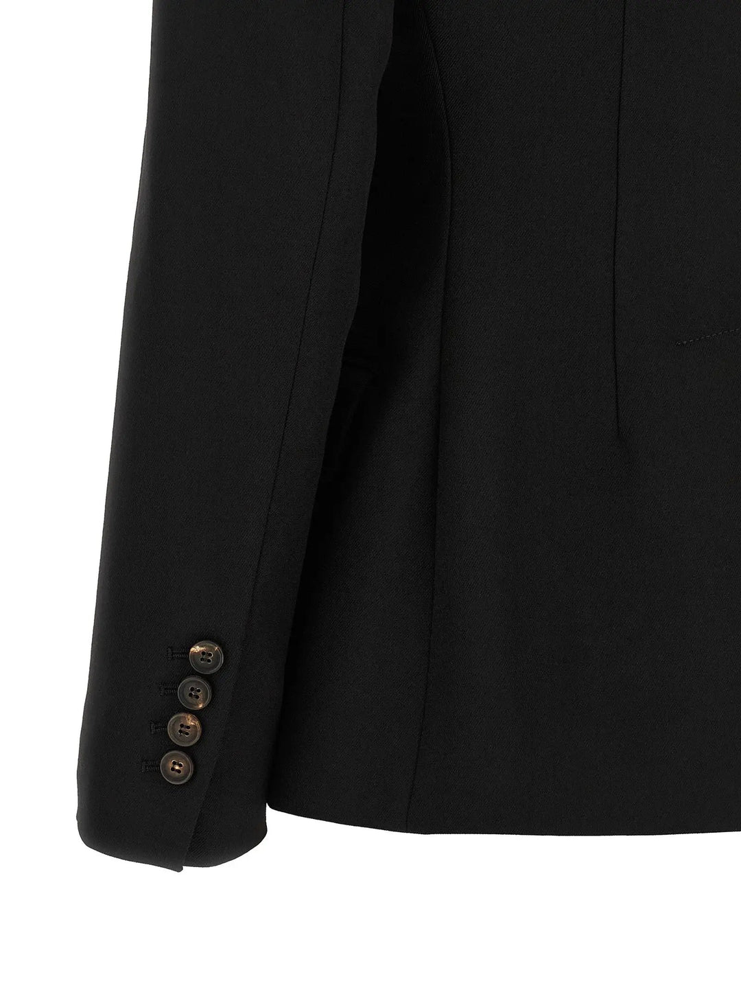 Brunello Cucinelli Sample Sale | Brunello Cucinelli Black Virgin Wool Blazer - | Designer outlet