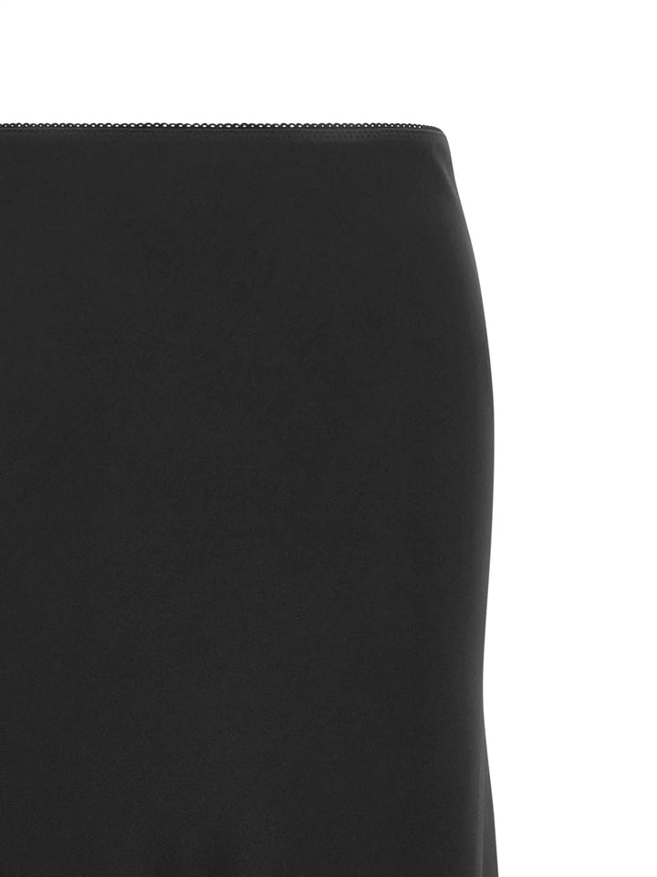 Fabiana Filippi Sample Sale | Fabiana Filippi Black Acetate Mini Skirt - | Designer outlet