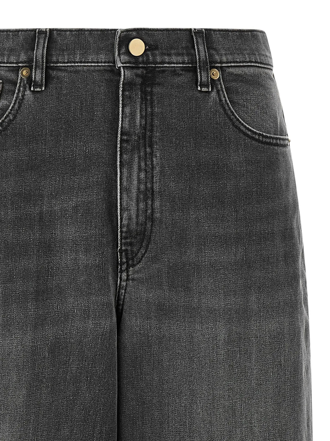 Fabiana Filippi Sample Sale | Fabiana Filippi Gray Cotton Relaxed Fit Jeans - | Designer outlet